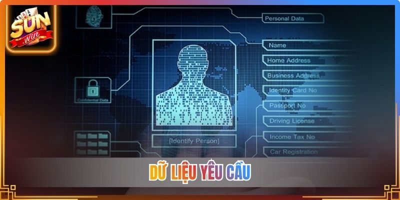 Dữ liệu yêu cầu