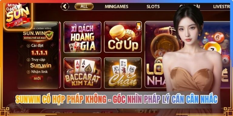 Sunwin Có Hợp Pháp Không