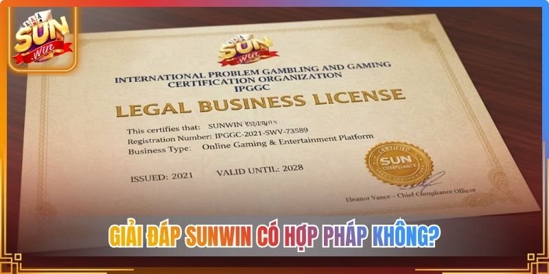 Giải đáp Sunwin có hợp pháp không?