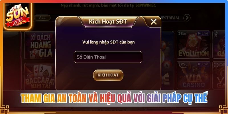 Tham gia an toàn và hiệu quả với giải pháp cụ thể